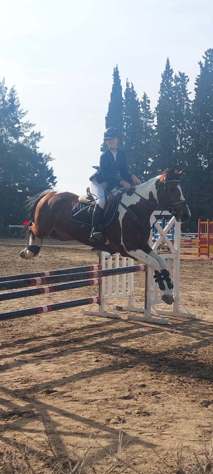 Salto con sonrisa